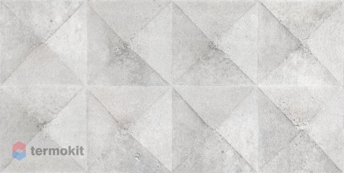 Керамическая плитка Global Tile Loft GT64VG серая тип 1 настенная 25x50