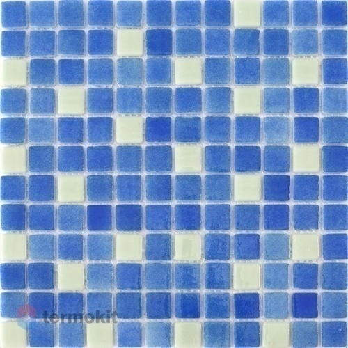 Стеклянная мозаика Natural Steppa STP-BL018 (2,5х2,5) 31,5х31,5