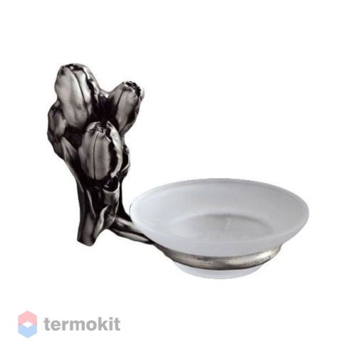 Мыльница Art&Max Tulip серебро AM-0825-T