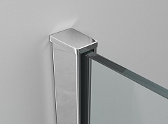 Душевой уголок Ambassador Diamond 2000x1200x800 хром левый 12011104L