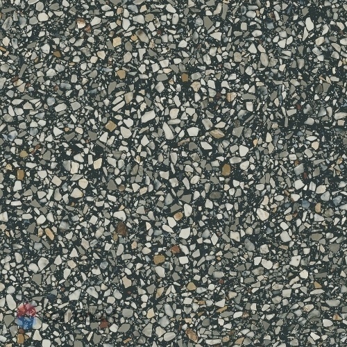 Керамогранит Kerama Marazzi Бричиола SG653622R черный лаппатированный обрезной 60x60x0,9