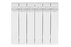 Секционный биметаллический радиатор Global Style Plus 350 \ 06 секций \ с боковым подключением УЦЕНЕННЫЙ