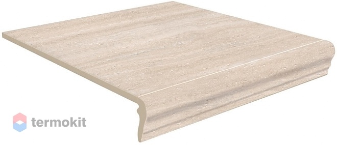 Ступень Kerama Marazzi Пантеон SG157200R/GR Беж фронтальная 34х40,2