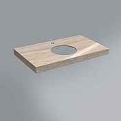 Столешница Kerama Marazzi Canaletto 80х48 CN80.SG560402R песочный лаппатированный