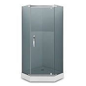 Душевой уголок Alex Baitler 2000x900x900 хром (тонированное стекло) AB245-90
