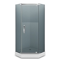 Душевой уголок Alex Baitler 2000x900x900 хром (тонированное стекло) AB245-90