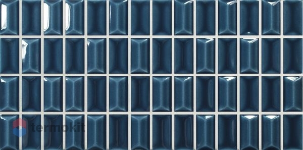 Керамическая плитка Wow 3D Bars Diamond Sapphire Gloss настенная 12,5x25