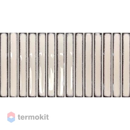 Керамическая плитка DNA Tiles Osaka Bars White настенная 12,5х25