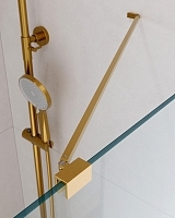 Душевой уголок Cezares Slider 1950x800x800 брашированное золото SLIDER-AH-1-80-80/90-C-BORO