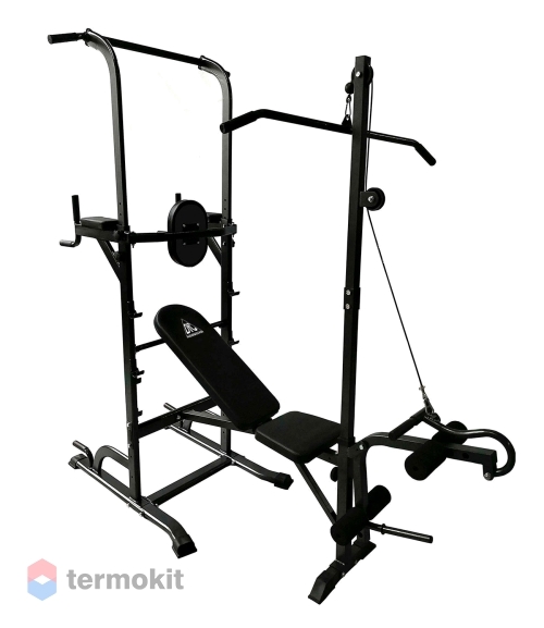 Турник-брусья, скамья и опции DFC Power Tower G010