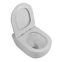 Унитаз подвесной Cezares Stream с сиденьем CZR-2426-TH-TOR/SC