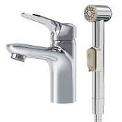 Смеситель для раковины с гигиеническим душем AM.PM Sunny F85C03000