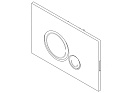 Клавиша смыва BelBagno SFERA золото BB018-SR-ORO