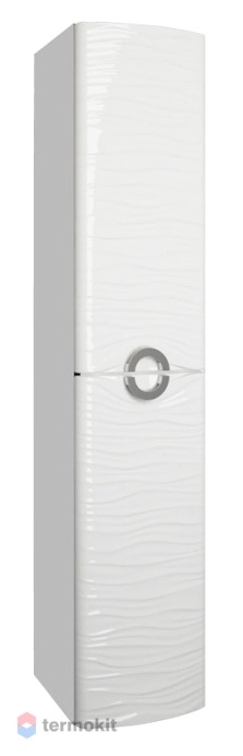 Пенал Aima Design Breeze 35 подвесной Белый глянец, правый