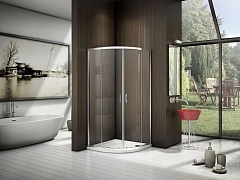 Душевой уголок Good Door Latte 1850x800x800 (матовое стекло) ЛА00015