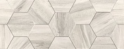 Керамическая плитка Керамин Миф 7 настенная белый 20х50