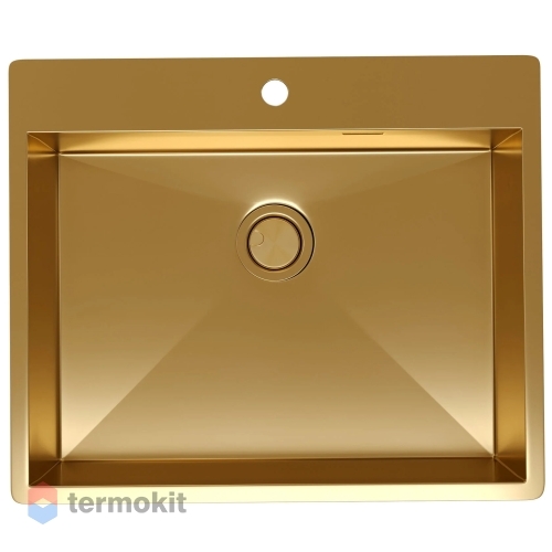 Мойка для кухни Reflexion Iseo 60-GD брашированное золото RX2260GD