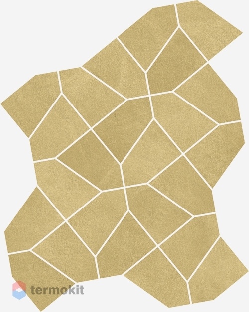 Керамическая плитка Италон Terraviva 600110000937 Senape Mosaico мозаика 27,3x36