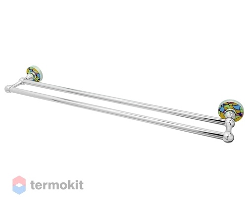 Полотенцедержатель двойной WasserKRAFT Diemel K-2240