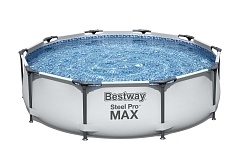 Бассейн Bestway каркасный круглый 305х76 см, фильтрующий насос (220-240В), 56408