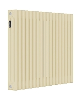 Стальной трубчатый радиатор Kohr Heim 3057/18 секций с боковым подключением 3/4 RAL1015