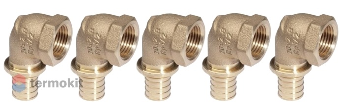 Угольник-переходник Рехау Rautitan RX+ вр 16-Rp3/4, 5 шт