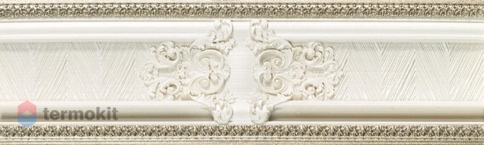 Керамическая плитка Azulejos Cenefa Rialto Gold бордюр 8х28