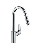 Смеситель для кухни Hansgrohe Focus 240 с вытяжным душем 31815000