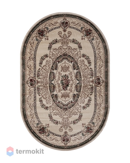 Ковёр Merinos Colizey 200x300 овальный кремовый d058