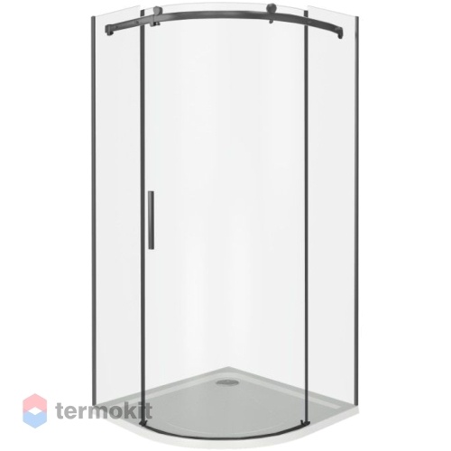 Душевой уголок Good Door Galaxy 1950x1000x1000 Черный ГЛ00017