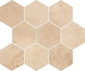 Керамическая плитка Mei Sahara Desert желтый (O-SAB-WII061) мозаика 28x33,7