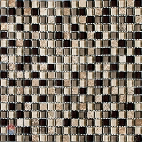 Мозаика Caramelle Mosaic Naturelle Island (1,5x1,5) 30,5x30,5 4mm
