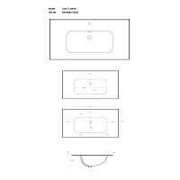 Раковина мебельная La Fenice Terra 81 FNC-06-TER-80 УЦЕНЕННЫЙ