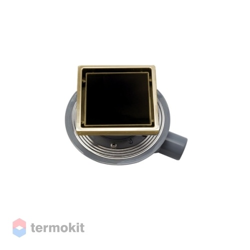 Сливной трап Pestan Confluo Standard Black Glass 1 Gold 13000152