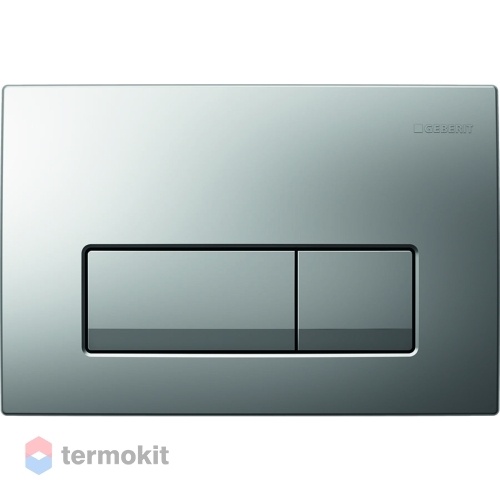 Клавиша смыва Geberit Delta51 хром матовый 115.105.46.1