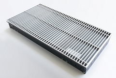 Внутрипольный конвектор Techno Usual KVZ 420/105/2200 с естественной конвекцией Уцененный