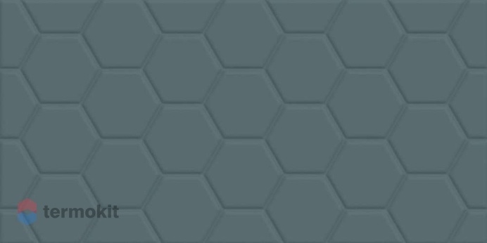 Керамическая плитка New Trend Edelweiss WT36EDW23 Hexagon Blue настенная 30x60