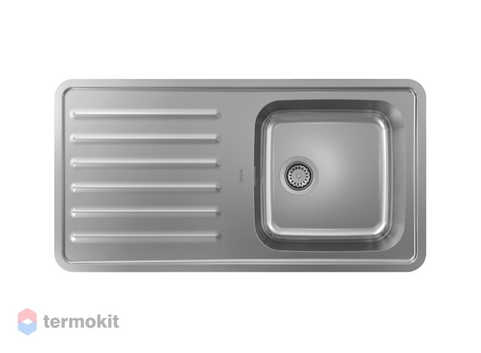 Мойка для кухни Hansgrohe S41 нержавеющая сталь 43341800