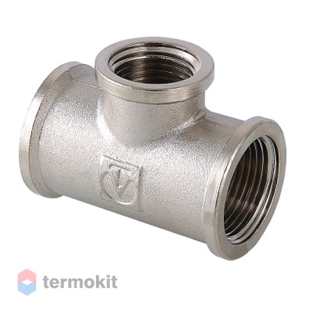 Valtec Фитинг резьбовой тройник переходной ВВ 1" х 1/2" х 1"