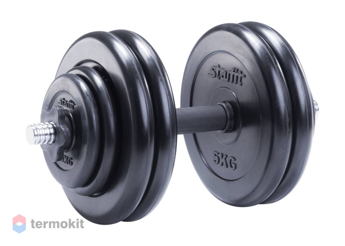 Гантель разборная обрезиненная Starfit DB-702 25,5 кг