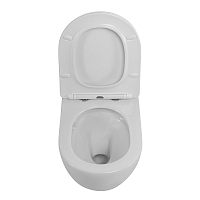 Унитаз подвесной Cezares Stream с сиденьем CZR-2426-TH-TOR/SC