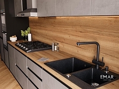 Мойка для кухни EMAR Quartz морион EMQ-2800.Q Морион