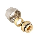 Фитинг коллекторный для металлопластиковой трубы Valtec 20х2.0 x 3/4 евроконус NVE