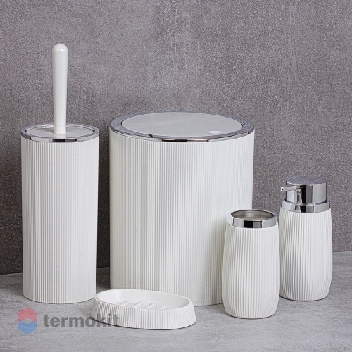 Комплект аксессуаров для ванной комнаты Bemeta HOME белый 290000209