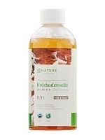 GNature 110, Holzbodenseife Универсальное средство для очистки всех типов деревянных поверхностей обработанных маслом, внутри и снаружи 0,5 л