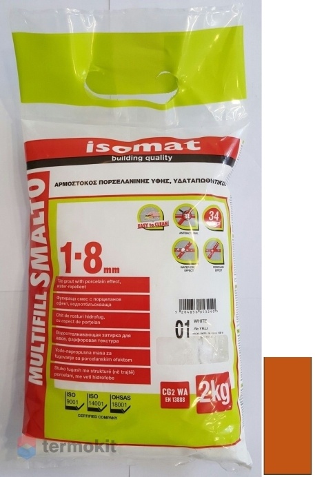 Затирка Isomat Multifill Smalto 1-8 Керамик 31 (2 кг)