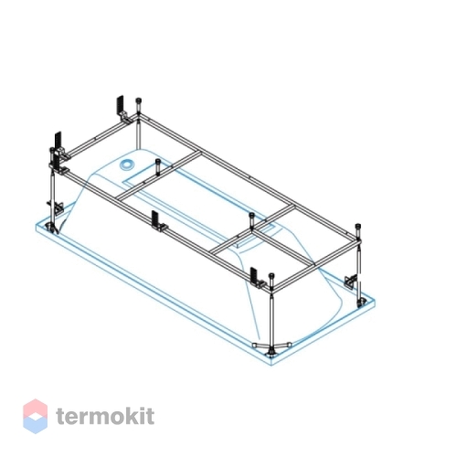 Каркас для ванны Cezares A42FT-190-90-MF