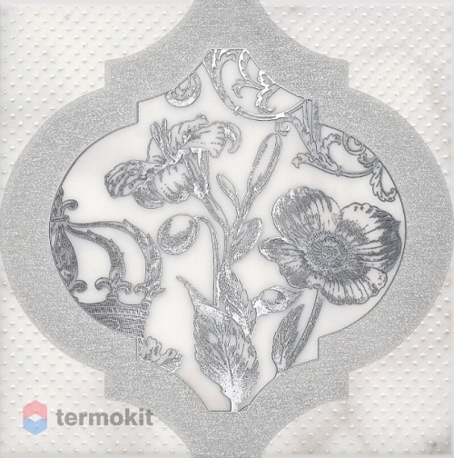 Керамическая плитка Kerama Marazzi Фрагонар HGD/A263/17051 Декор белый 15х15