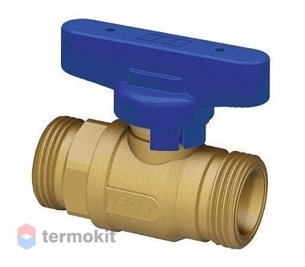Кран шаровой Far 3/4” НН с синей ручкой