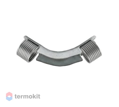 Отвод Rehau направляющий с кольцами, для фиксации поворота трубы 90-25